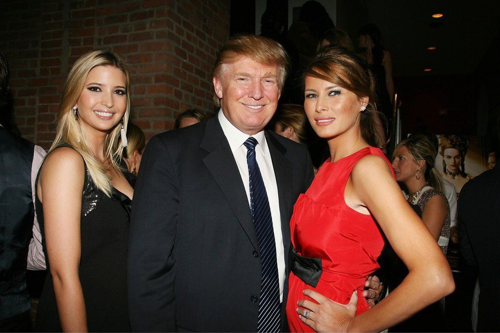 Ivanka Trump, Donald Trump a Melanie