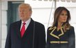 První dáma USA Melania Trumpová a prezident Donald Trump.