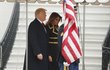 První dáma USA Melania Trumpová a prezident Donald Trump.