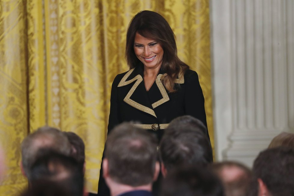 První dáma USA Melania Trumpová