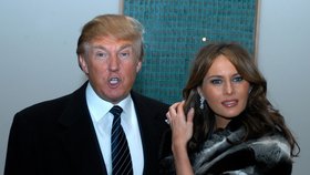 Melania a Donald Trump