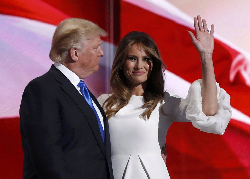 „Donald je nejlepší,“ vychválila Melania svého manžela.