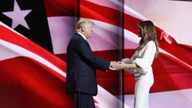 „Donald je nejlepší,“ vychválila Melania svého manžela.