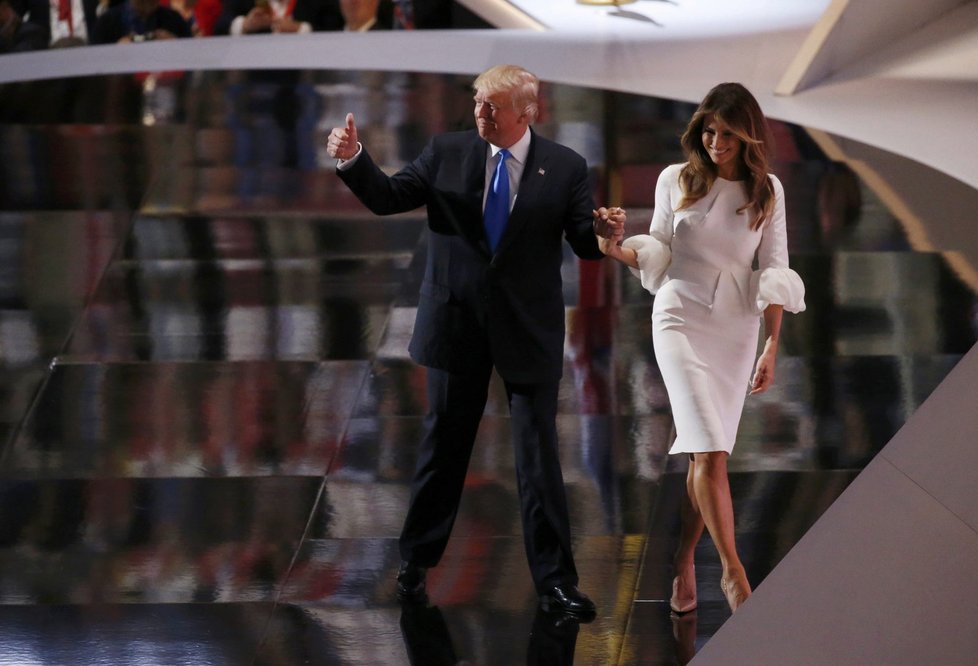 „Donald je nejlepší,“ vychválila Melania svého manžela.