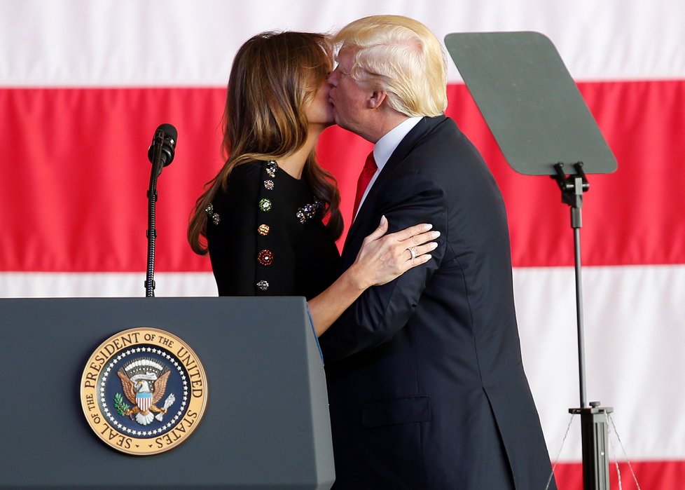 Melania Trump a Donald Trump