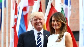 Melania Trump a Donald Trump