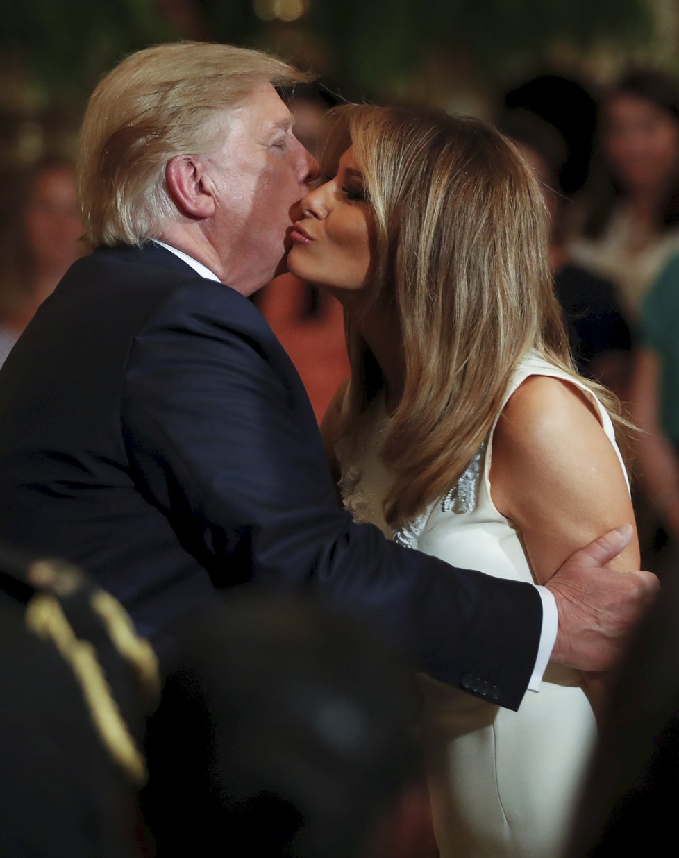 Prezident Donald Trump s manželkou Melanií