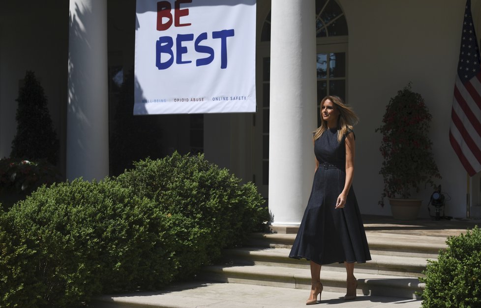 První dáma USA Melania Trumpová.