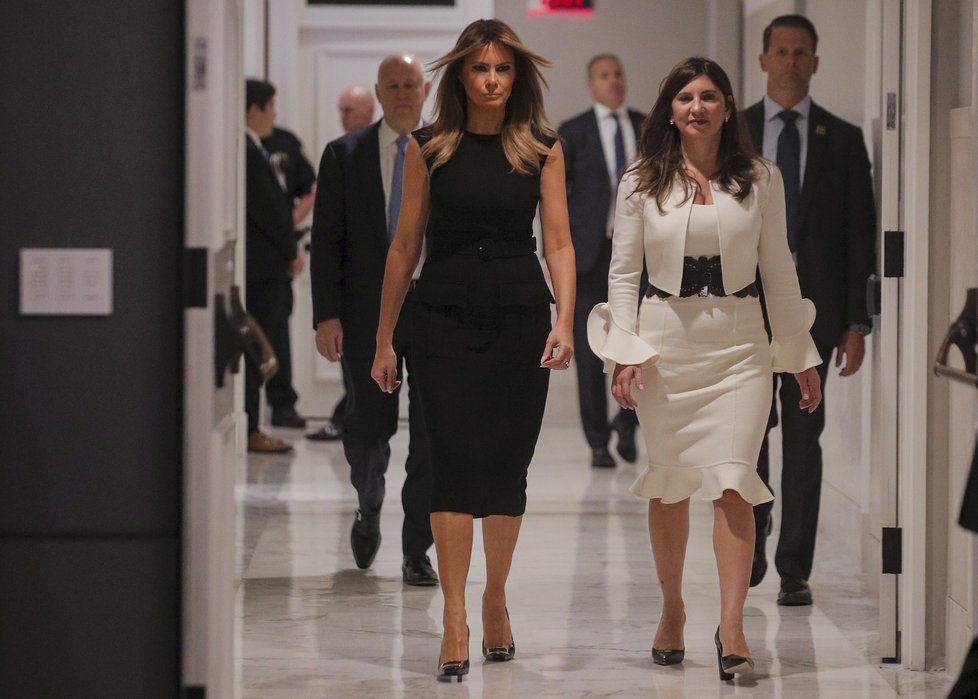 První dáma USA Melania Trumpová