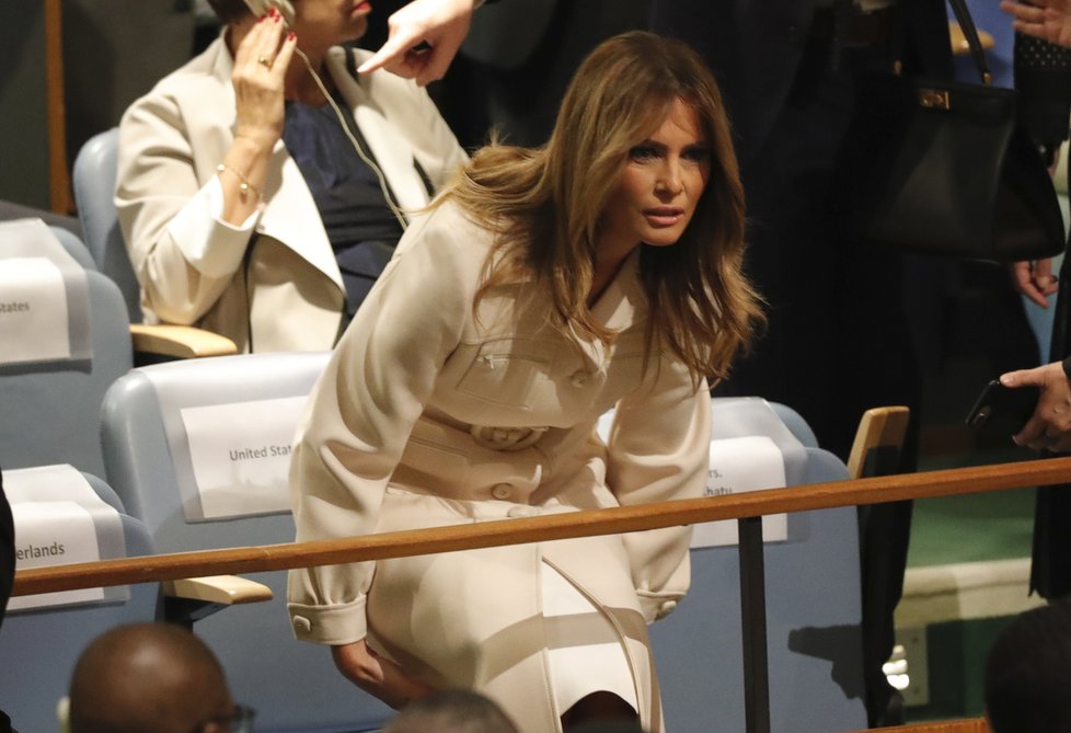 První dáma USA Melania Trumpová.