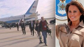 Drama v letadle Trumpové: Palubu Air Force Two zaplnil kouř, lidé nemohli dýchat