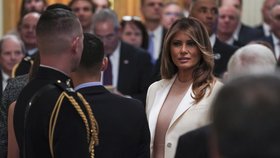 První dáma USA Melania Trumpová