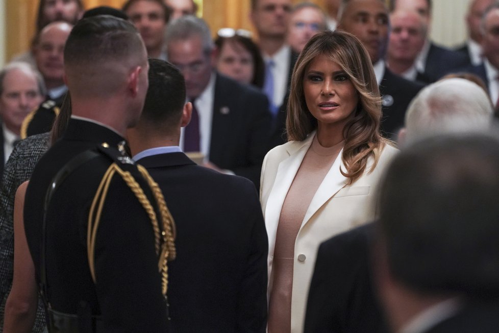 První dáma USA Melania Trumpová