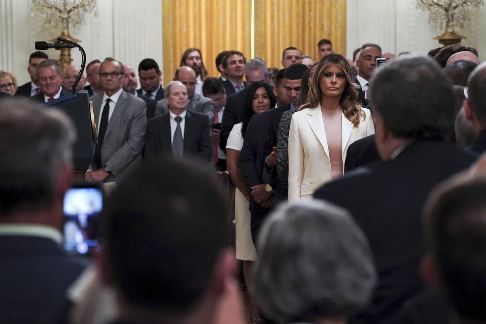 První dáma USA Melania Trumpová.