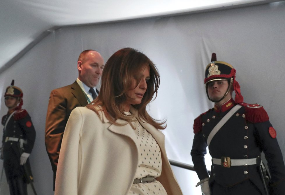 První dáma USA Melania Trump na summitu G20.