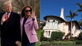 Oáza klidu pro Melanii Trump: První dáma utíká z Bílého domu na Floridu