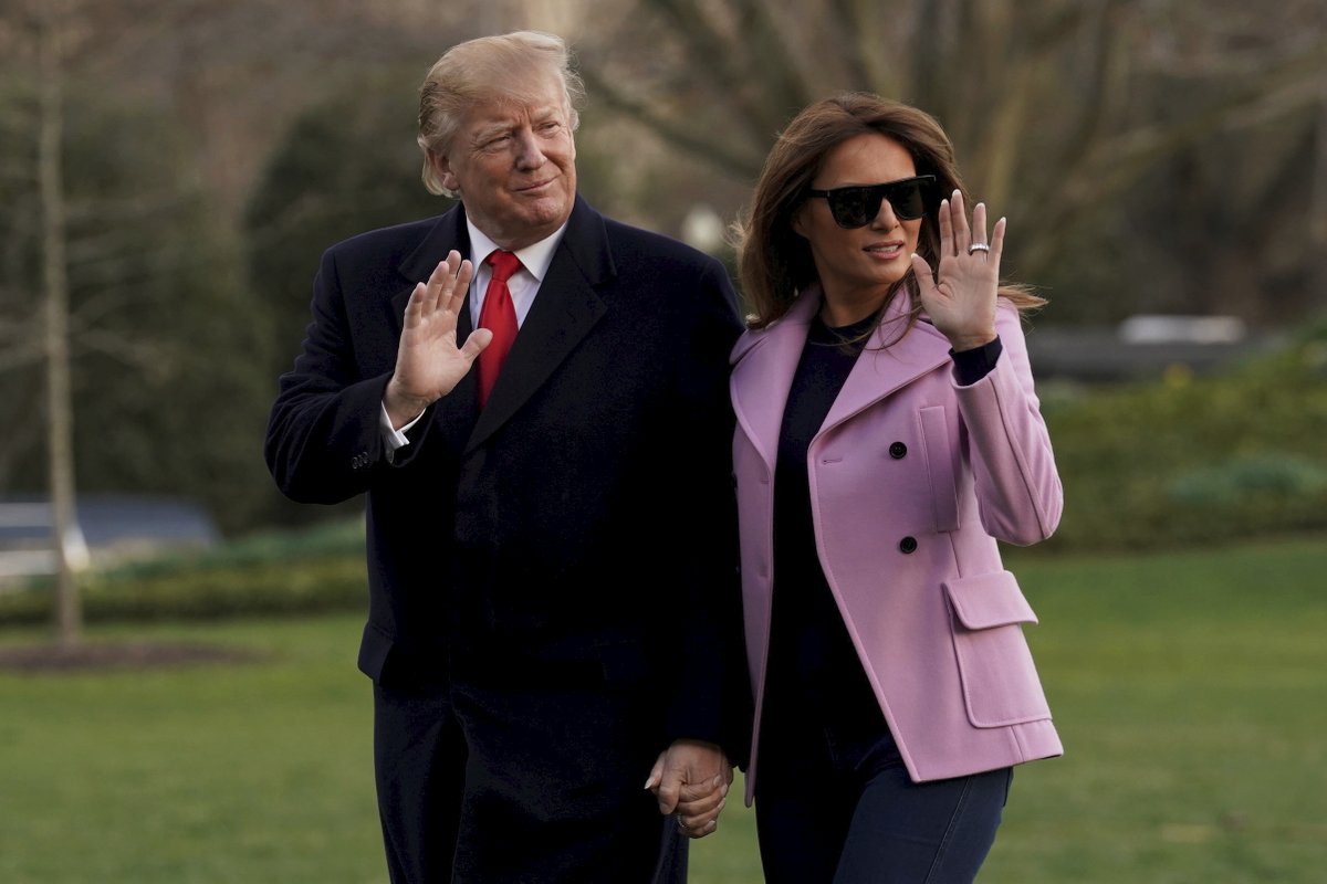 Prezident Donald Trump a první dáma Melania pravidelně vyrážejí na Floridu. Trumpová v oblíbeném rezortu Mar-a-Lago tráví každou volnou chvilku.