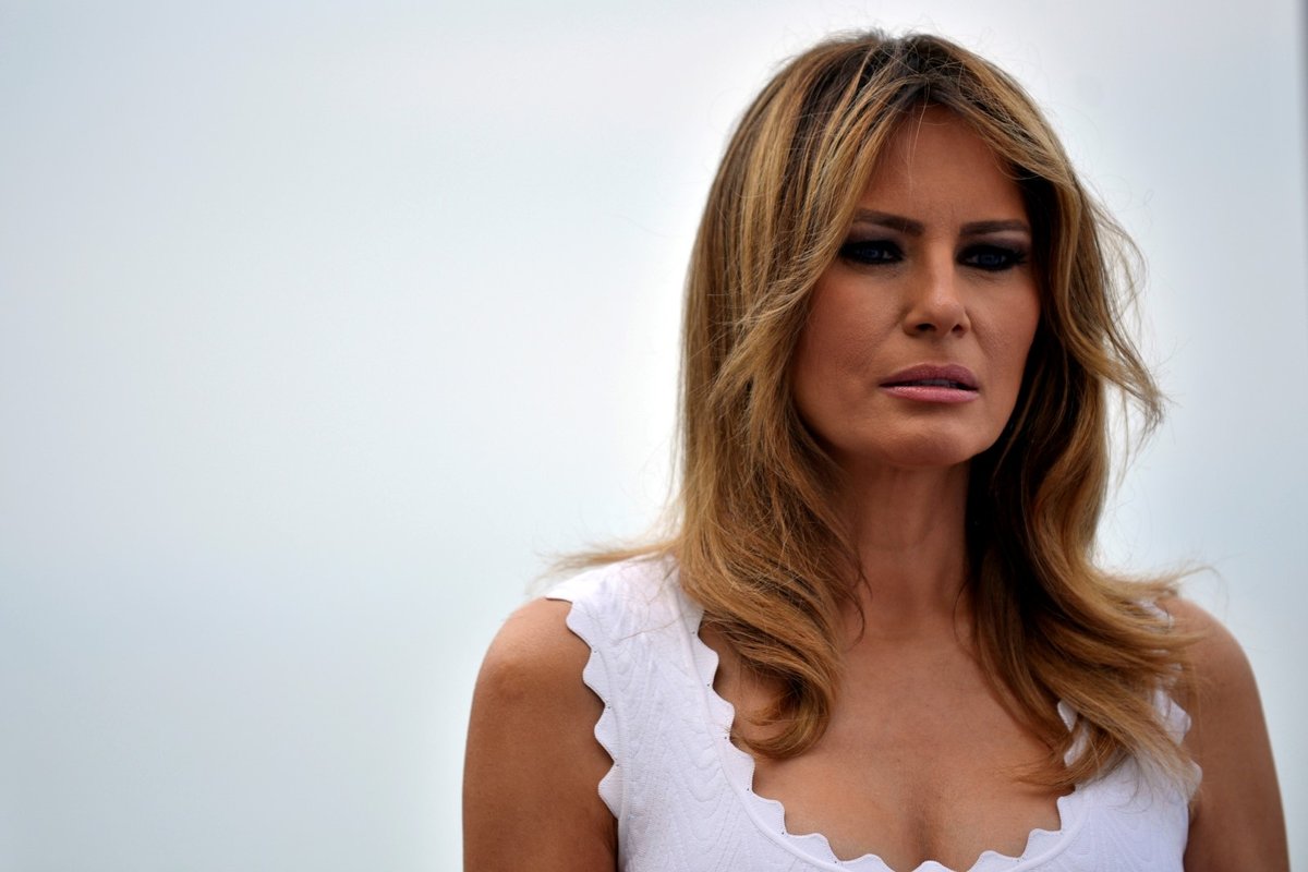 Manželka amerického prezidenta Melania Trumpová (26. 8. 2019)