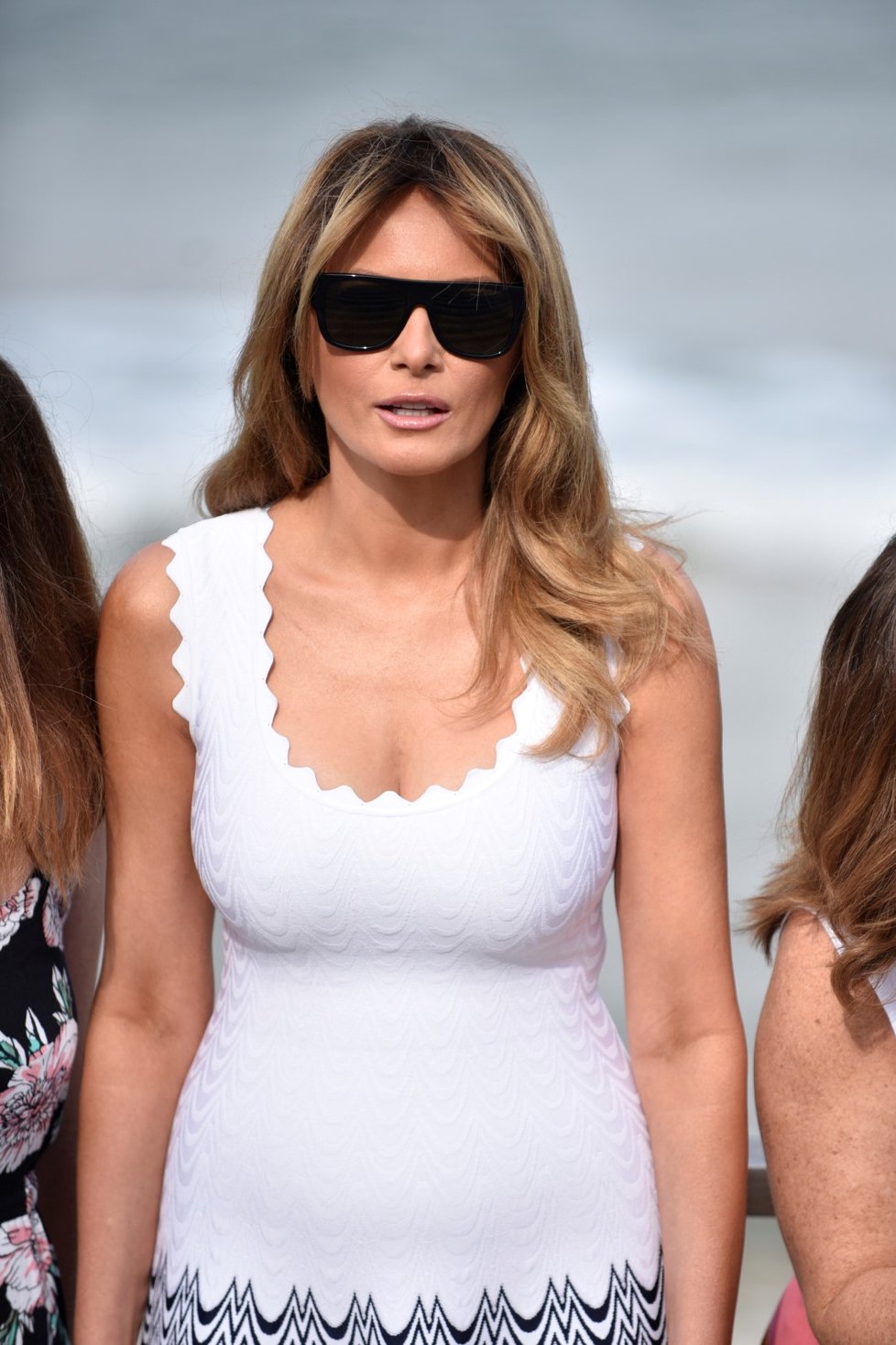 Manželka amerického prezidenta Melania Trumpová (26. 8. 2019)