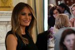 Oslava MDŽ v Bílém domě: Melania Trumpová zorganizovala slavnostní oběd, nechyběla ani Trumpova dcera Ivanka.