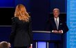 První debata kandidátů před americkými prezidentskými volbami: Joe Biden a manželka prezidenta Donalda Trumpa Melanie