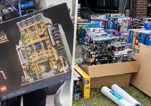 Drogové razie v Melbourne: Policie zabavila i Lego za miliony.