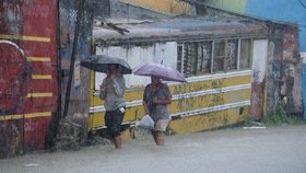 Melissa udeřila v Dominikánské republice (říjen 2025).