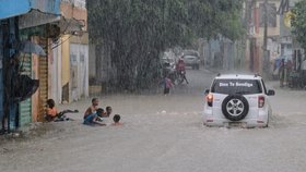 Melissa udeřila v Dominikánské republice (říjen 2025).