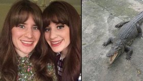 Ženu (28) napadl při plavání v laguně krokodýl: Její sestra ho praštila do hlavy a zachránila jí život