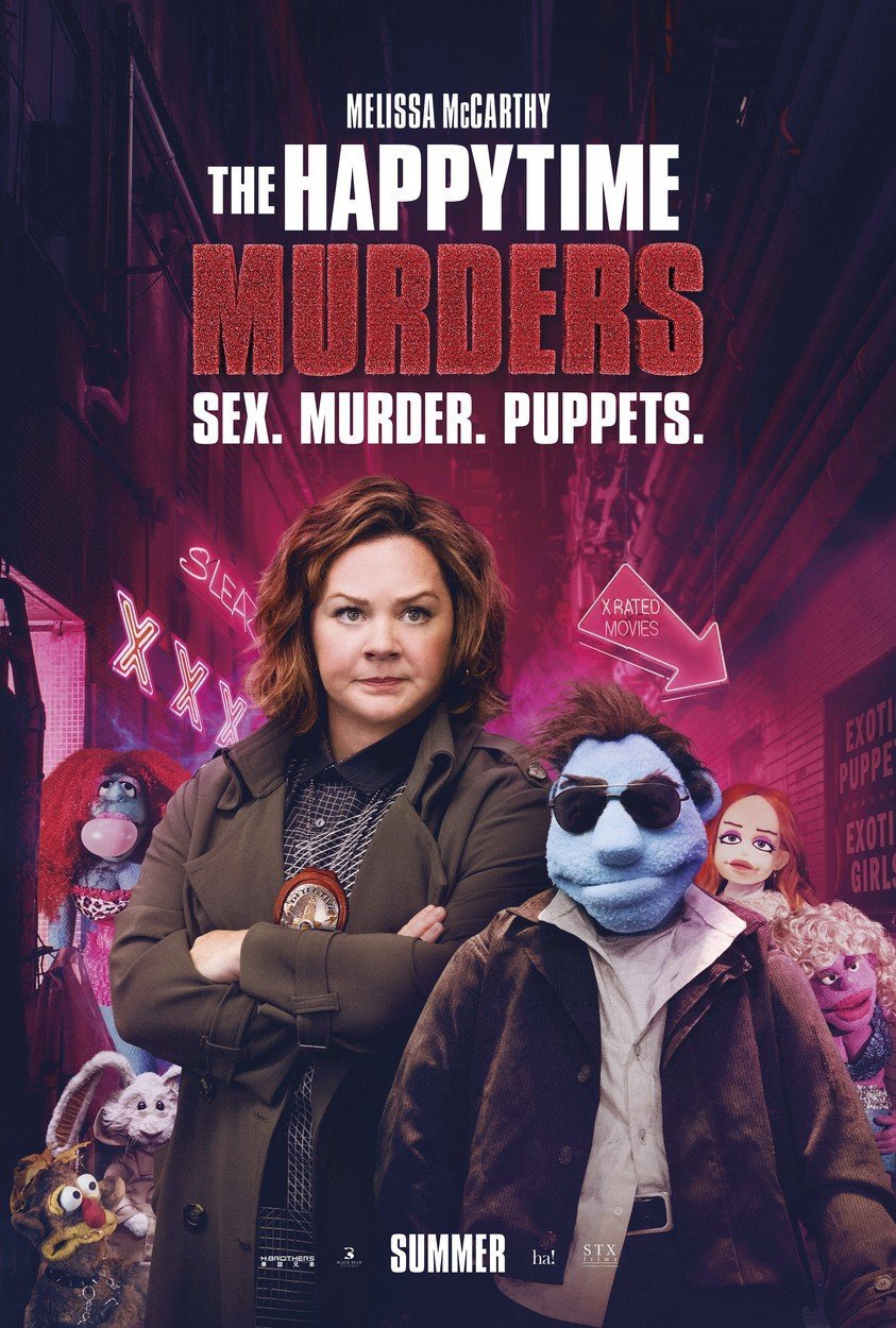 Melissa McCarthyová v loutkové záležitosti The Happytime Murders and Life of the Party