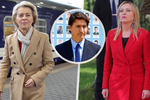 Do Kyjeva na výročí dorazili von der Leyenová, Meloniová, De Croo a Trudeau.