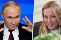 Překvapivá slova premiérky Meloniové: Evropa má začít jednat s Ruskem!