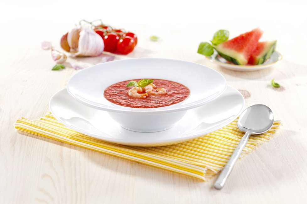 Melounové gazpacho