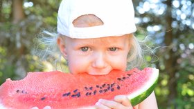 Meloun v létě doplní tekutiny.