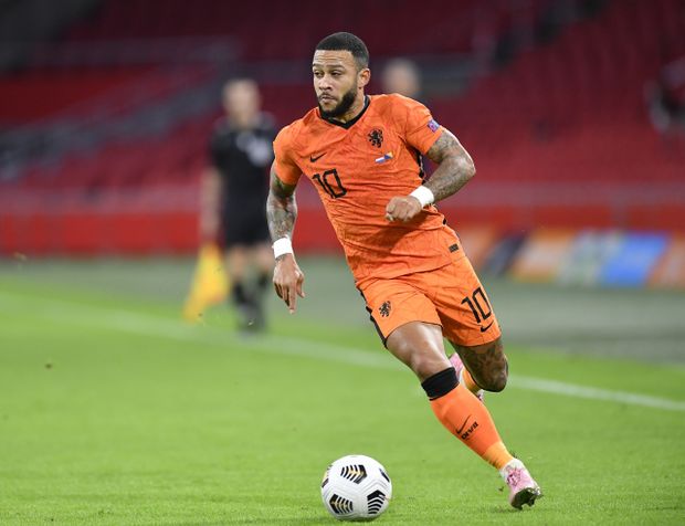 Memphis Depay během duelu Nizozemska s Bosnou a Hercegovinou Memphis Depay během duelu Nizozemska s Bosnou a Hercegovinou