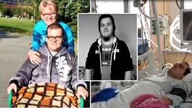 Lukáš Kleban (23) dostal meningoencefalitidu a skončil ochrnutý na půl těla.