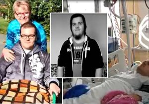 Lukáš Kleban (23) dostal meningoencefalitidu a skončil ochrnutý na půl těla.