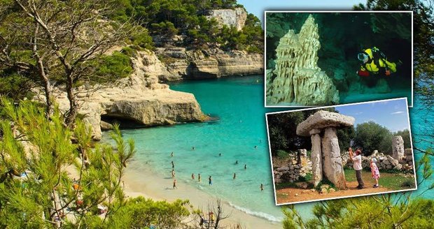 Menorka je ráj pro aktivní dovolenou i bašta přírody a nerušeného klidu.