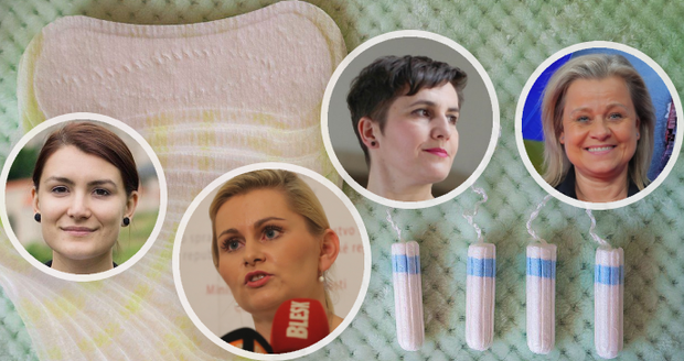 Poslankyně z řad koalice i ANO apelují: Menstruační pomůcky do nižší sazby DPH! Lékař je pro zrušení daně