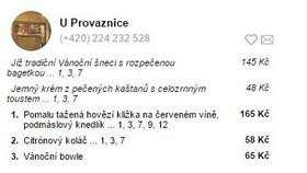 Ceny pražských obědových menu se díky zavedení EET zdražily.
