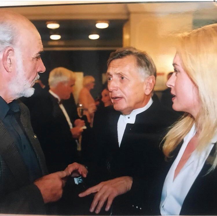 Sean Connery a Jiří Menzel