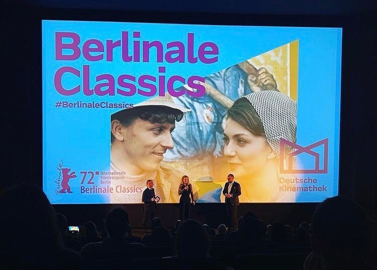 Olga Menzelová na filmovém festivalu Berlinale v Berlíně