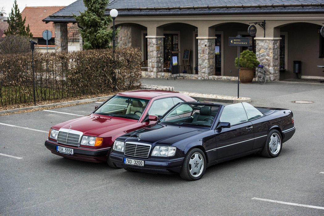 Mercedes-Benz 230 CE a Mercedes-Benz E 320