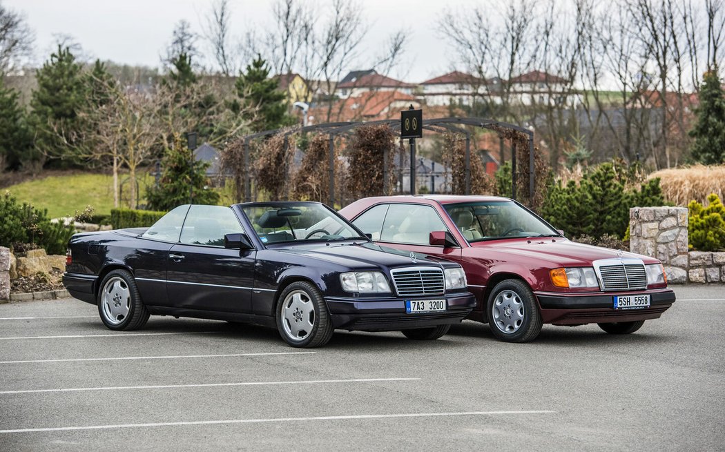 Mercedes-Benz 230 CE a Mercedes-Benz E 320