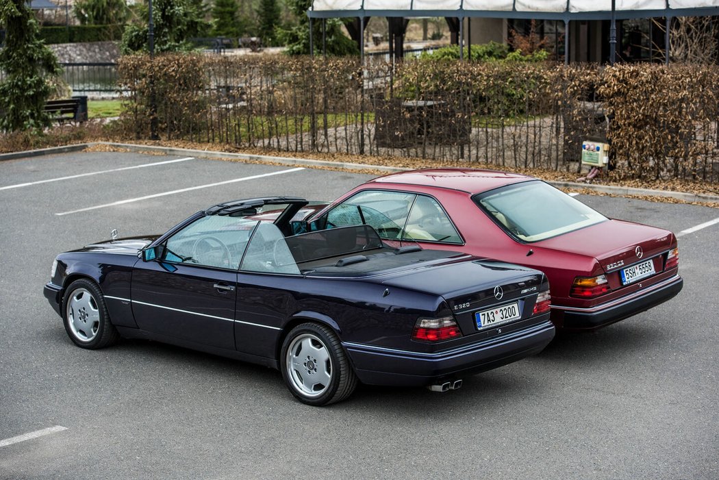 Mercedes-Benz 230 CE a Mercedes-Benz E 320