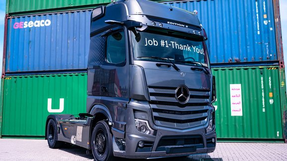 Nový Mercedes Actros Edition 2 má nabídnout luxus ve světě tahačů