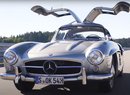Srovnání akcelerace vzácných Mercedesů