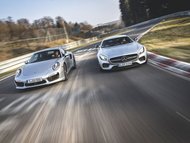 Mercedes-Benz AMG GT S vs. Porsche 911 Turbo
