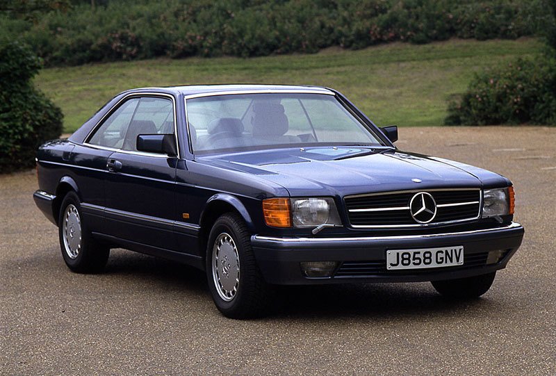 Mercedes-Benz S Coupe UK (1985)