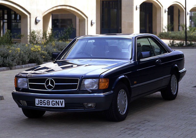 Mercedes-Benz S Coupe UK (1985)